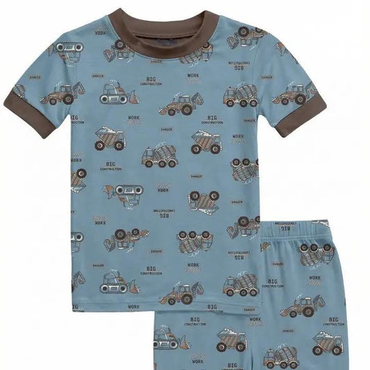Pre-Order: Bamboo PJ Sets Busy Truck