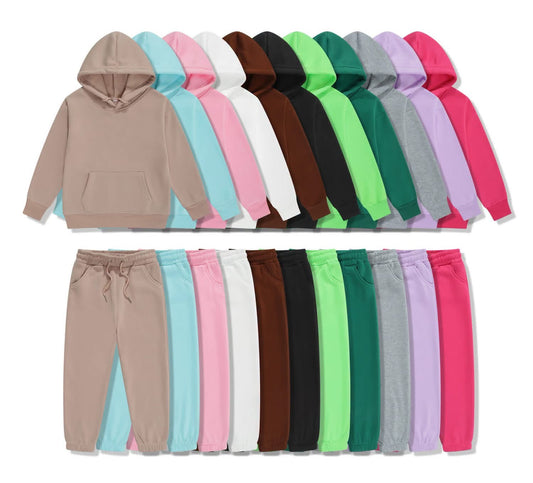 Pre-Order: Kids Hoodie Sweatshirt & Jogger Set