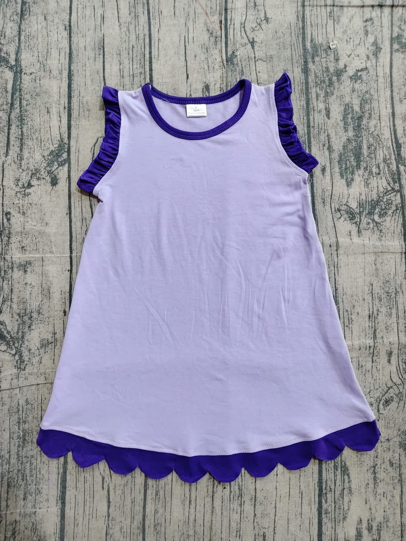 Pre-Order: Scalloped Yoga Dress - Salt Threads