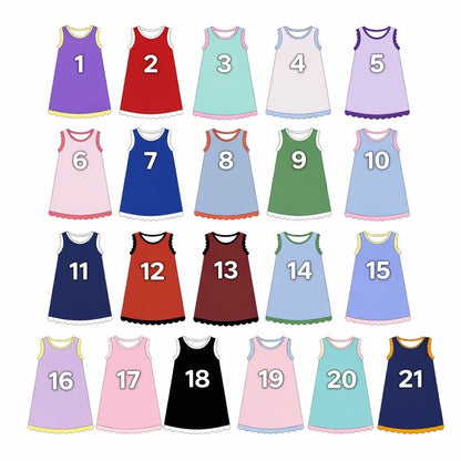 Pre-Order: Scalloped Yoga Dress - Salt Threads