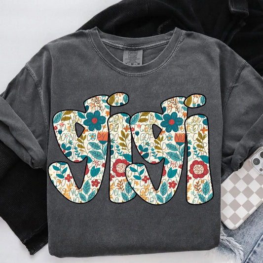 Pre-Order: Fall City Floral Tee or Crew