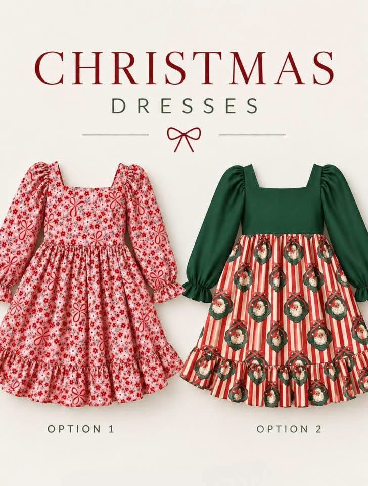 Pre-Order: Christmas Dresses
