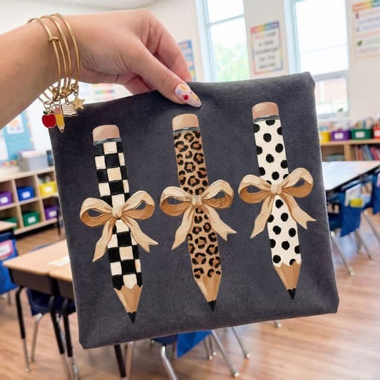 Pre-Order: Back to School Leopard Tees