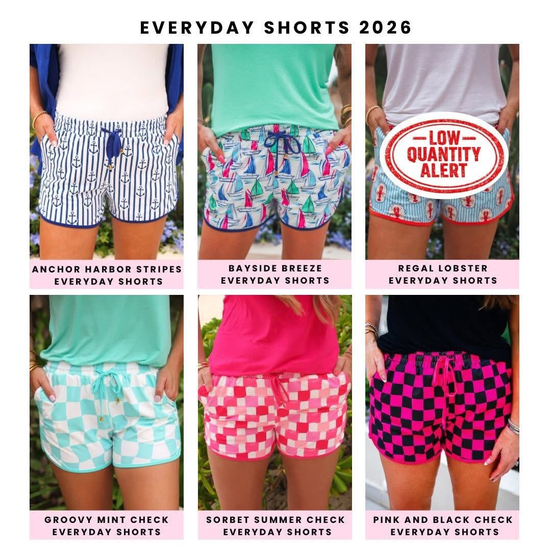 Pre-Order: Jess Lea Everyday Shorts and Basic Tees