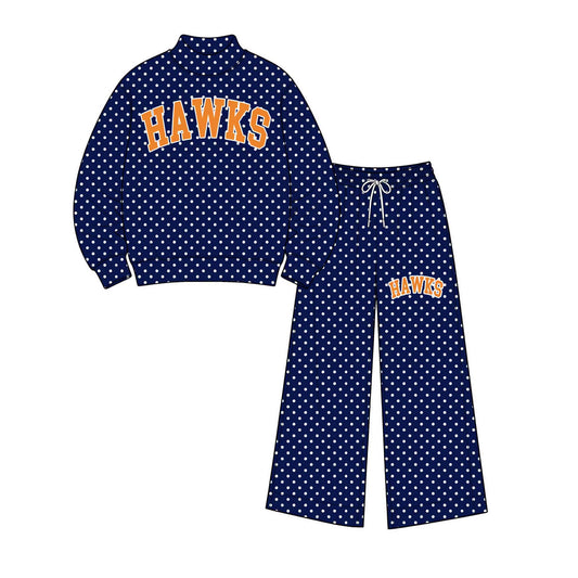 Pre-Order: HAWKS Mock Neck & Wide Leg Set