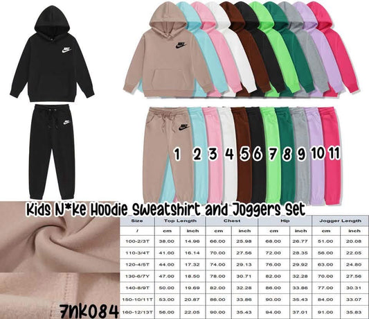 Pre-Order: Kids Hoodie Sweatshirt & Jogger Set