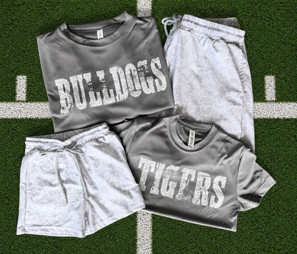 Pre-Order: WHITE CAMO BOYS & MENS SHORTS