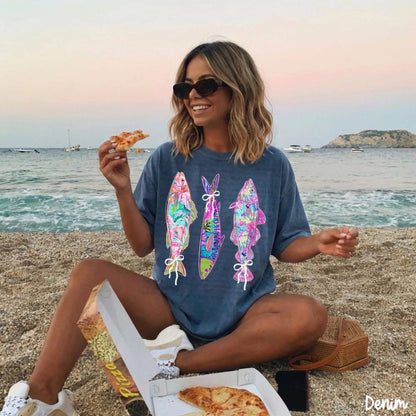 Pre-Order: Colorful Fish Tee - Salt Threads