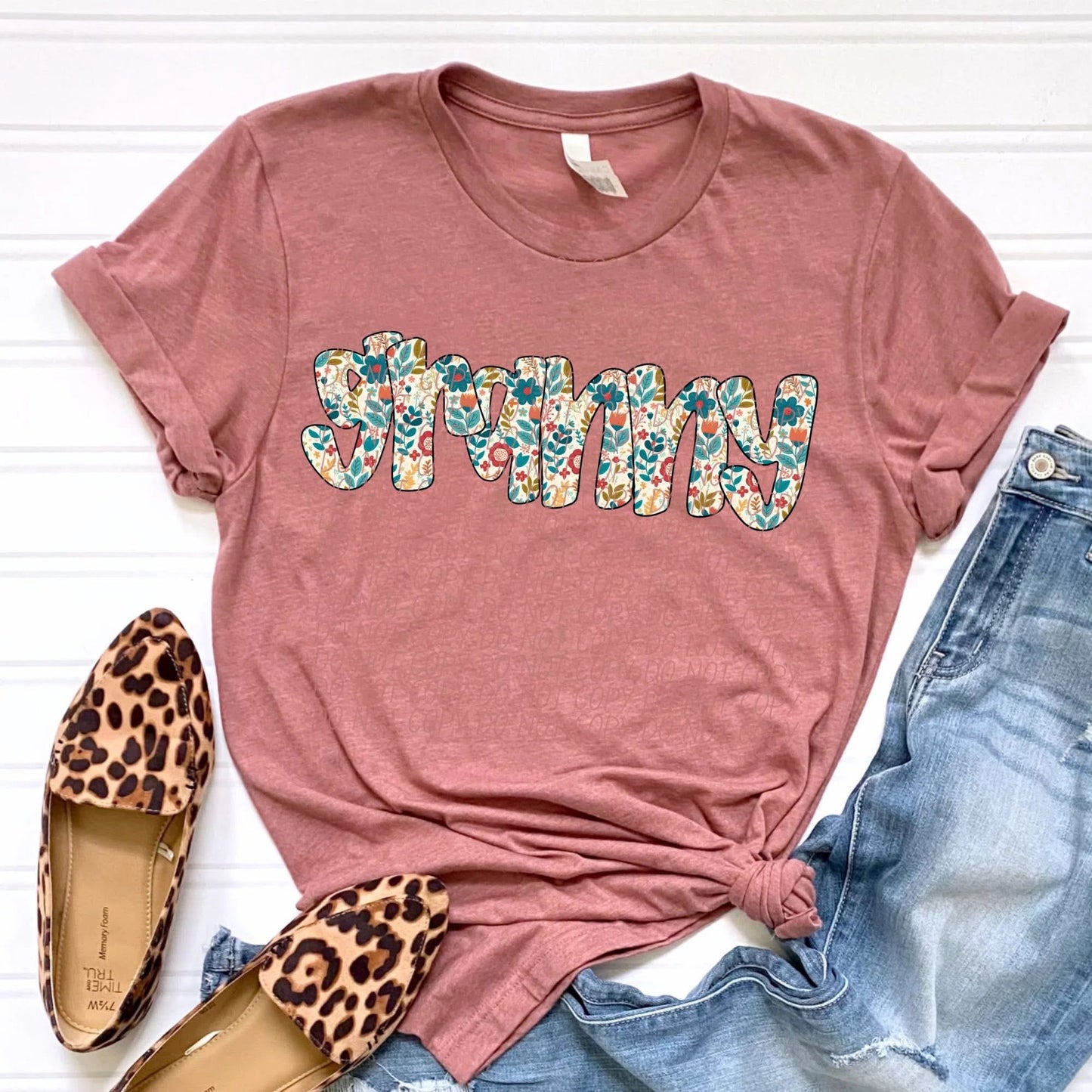 Pre-Order: Fall City Floral Tee or Crew
