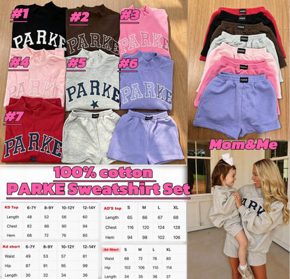 Pre-Order: Duped Adult & Kids Embroidered PARKE Sets