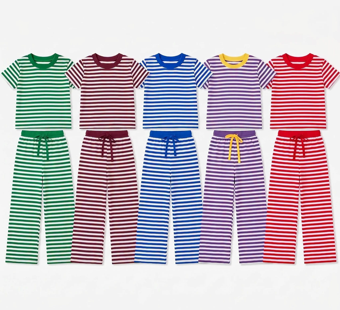 Pre-Order: Striped Top & Pant Set