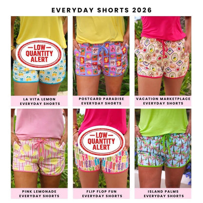 Pre-Order: Jess Lea Everyday Shorts and Basic Tees