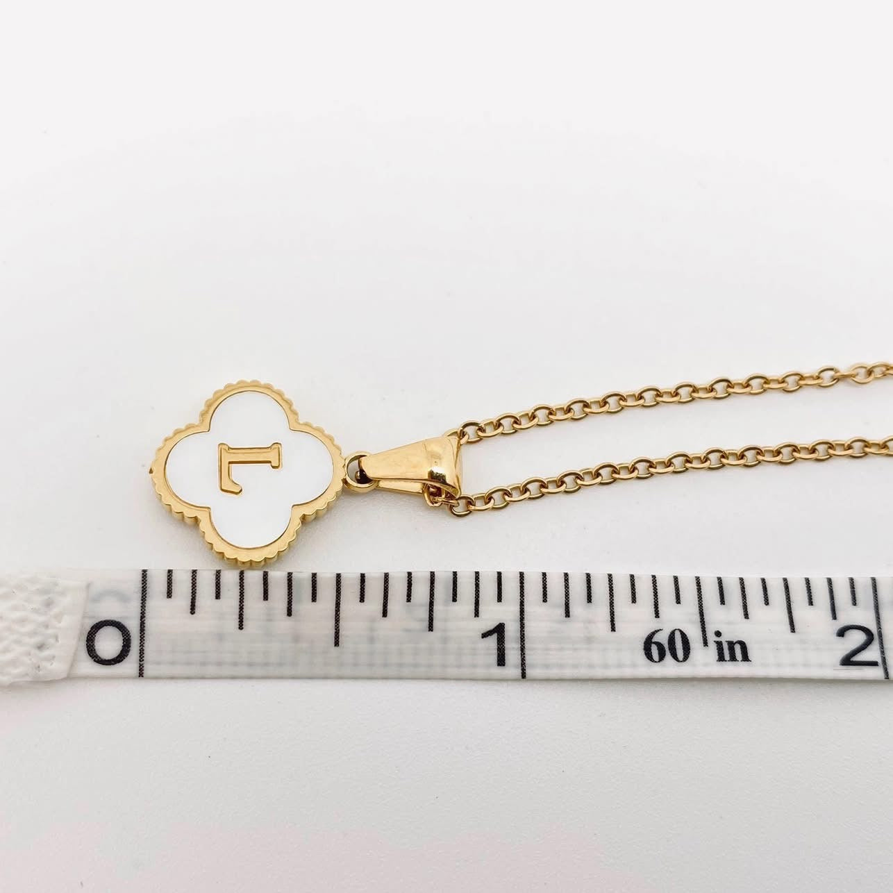Pre-Order: Initial Clover Charm Necklace or Bracelet