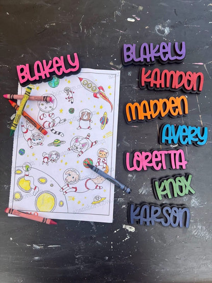 Pre-Order: Name Magnets Round 2