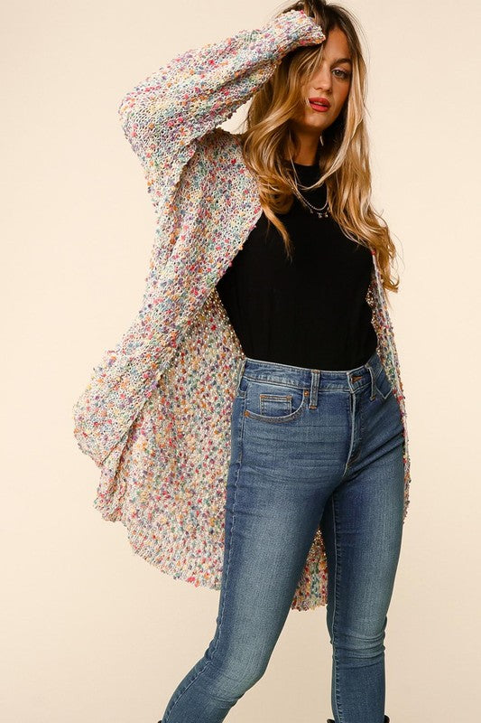 Confetti Popcorn Cardigan