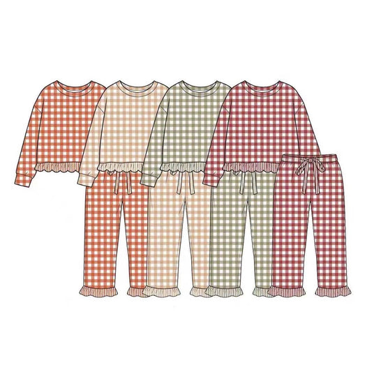 Pre-Order: Checkered Ruffled Sets