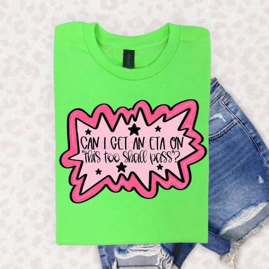 Pre-Order: Can I Get An ETA Tee - Salt Threads