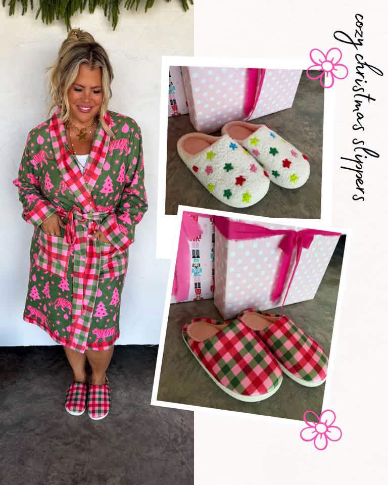 Pre-Order: Cozy Christmas Slippers