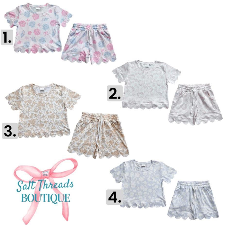Pre-Order: Scalloped Beachy Sets - Salt Threads