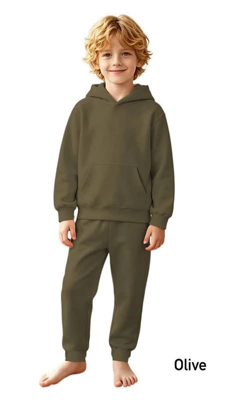 Pre-Order: Boys Hooded Jogger Sets