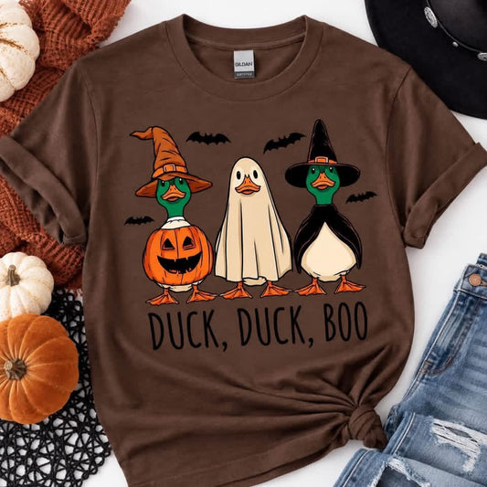 Pre-Order: Duck Duck Boo Tee or Crew