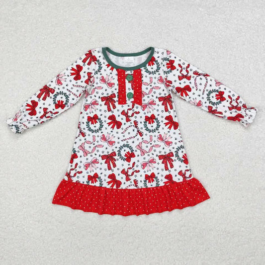 Pre-Order: Christmas Wreath Bow Gown