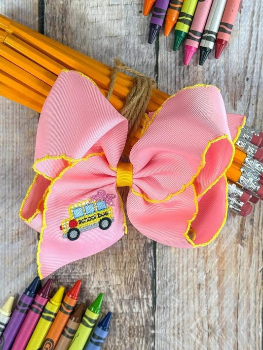 Pre-Order: School Bus Bow