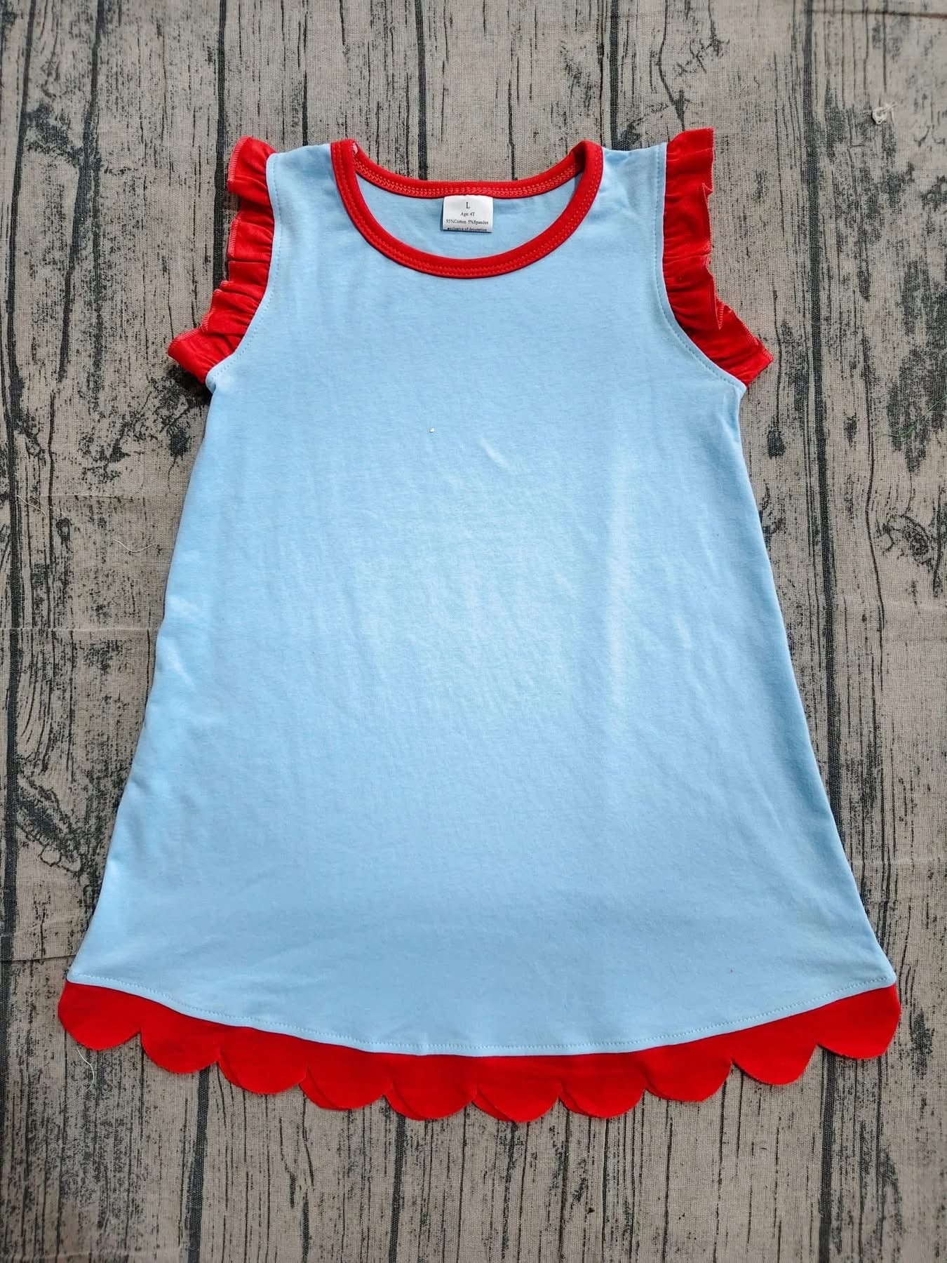 Pre-Order: Scalloped Yoga Dress - Salt Threads