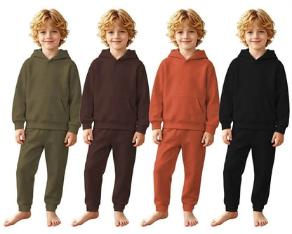Pre-Order: Boys Hooded Jogger Sets