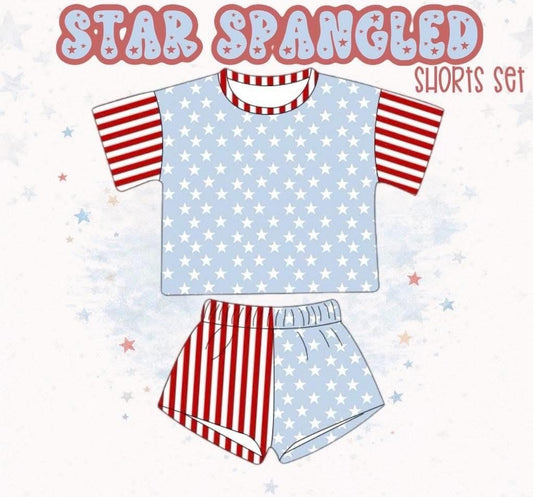 Pre-Order: Star Spangled Ribbed Set