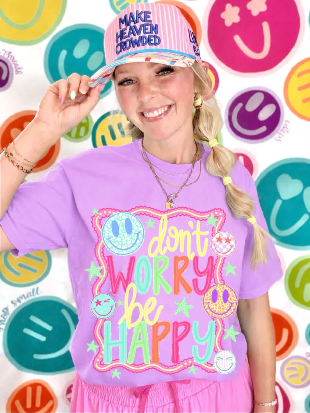 Pre-Order: Don’t Worry, Be Happy Tee