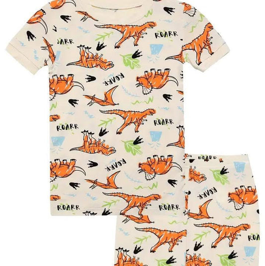 Pre-Order: Bamboo PJ Sets Picnic Dinosaur