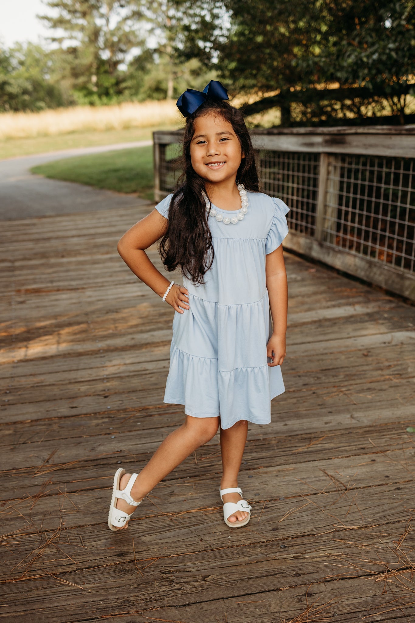 Girls Cap Sleeve Tiered Dresses {Ready to Ship} Children's