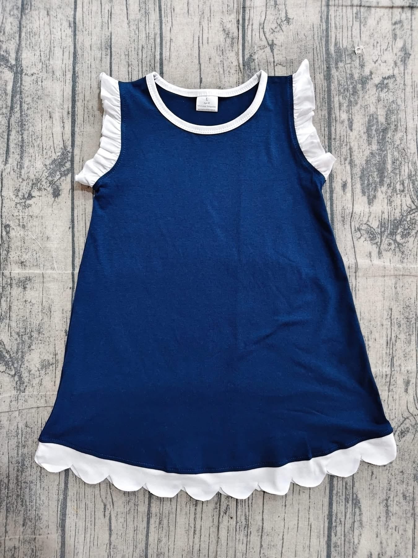 Pre-Order: Scalloped Yoga Dress - Salt Threads