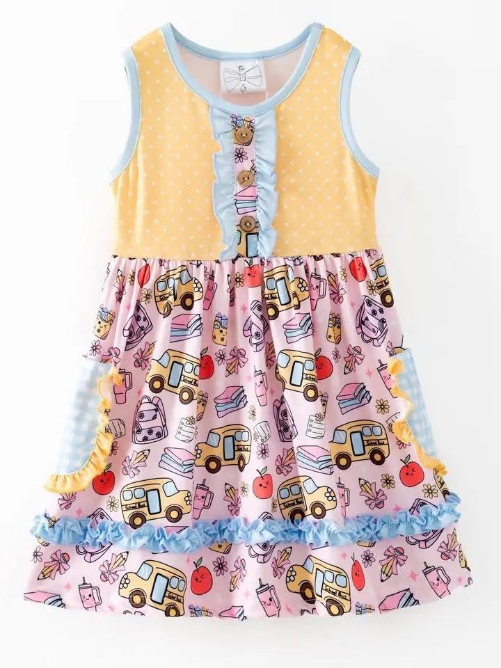 Pre-Order: School Bus Dress