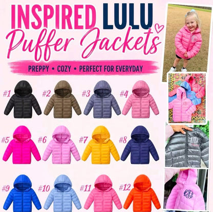 Pre-Order: Puffer Jackets
