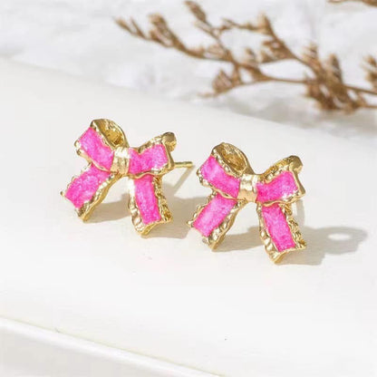 Pre-Order: Mini Bow Stud Earrings