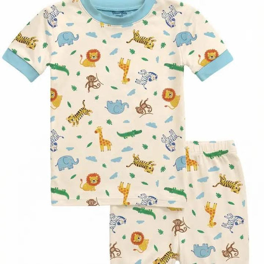 Pre-Order: Bamboo PJ Sets Safari Friends