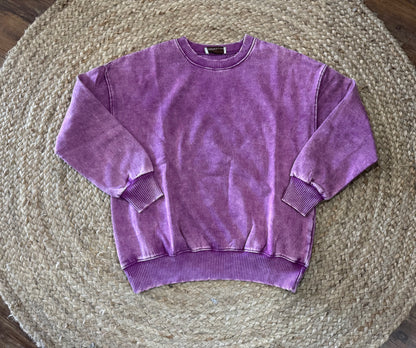Acid Wash Pullover {RTS}