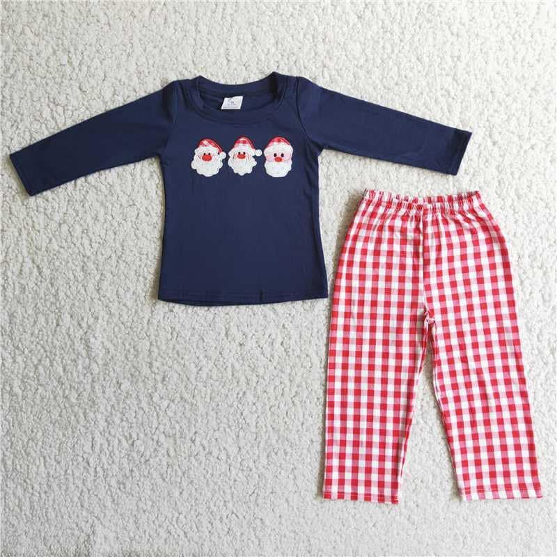 Fancy Santa Boys Set {RTS}
