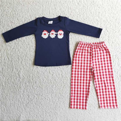 Fancy Santa Boys Set {RTS}