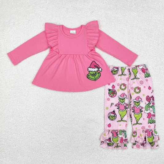 Pink Ruffle Set {RTS}