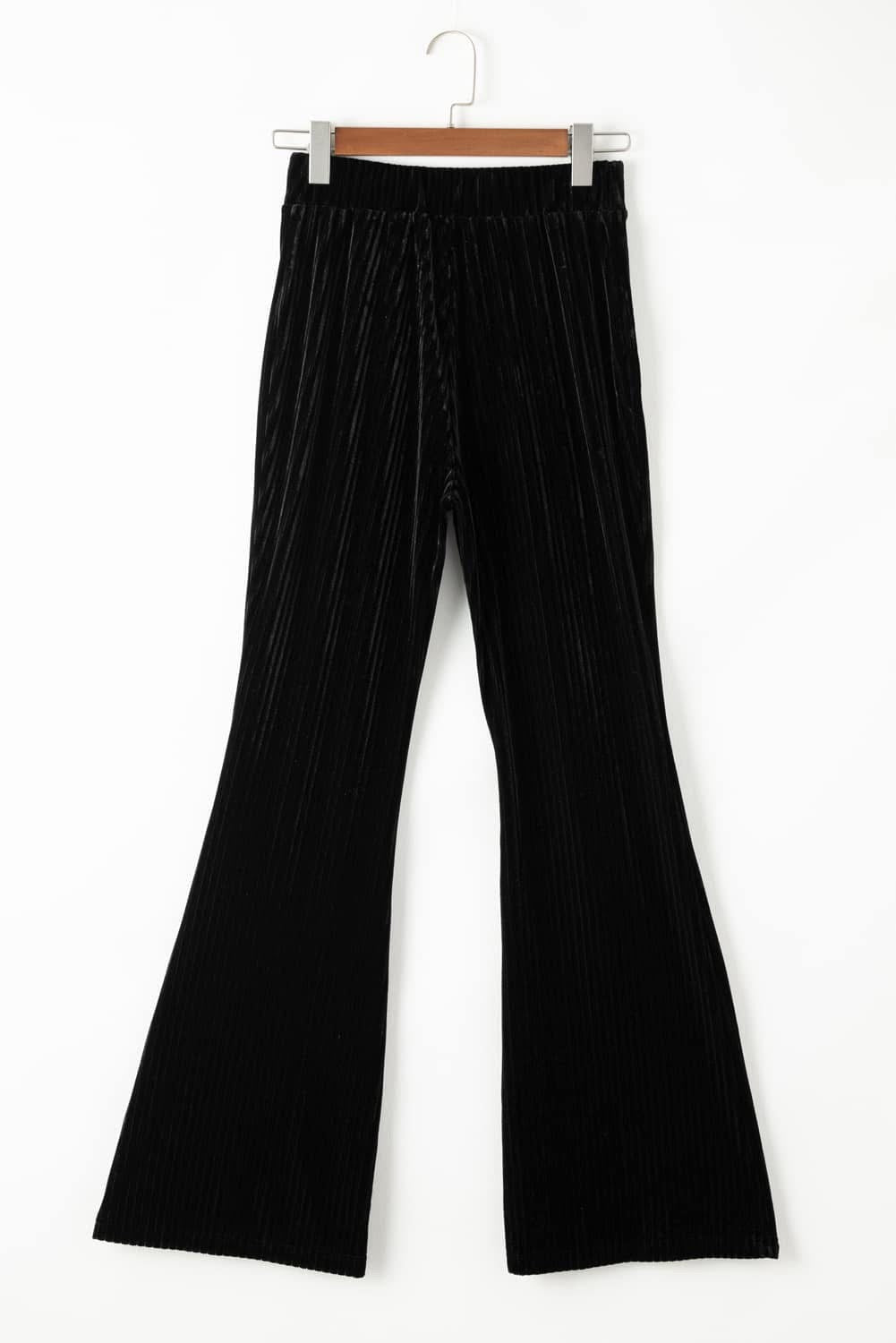 Ready To Ship: High Waist Corded Flare Pants