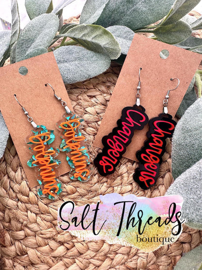 Pre-Order: Customized Mascot Earrings Round 3