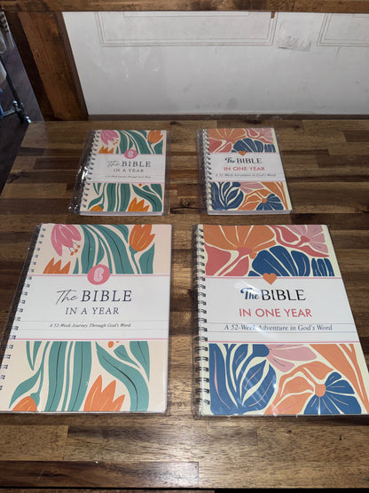 Ready to Ship: Bible In A Year Notebook - Salt Threads