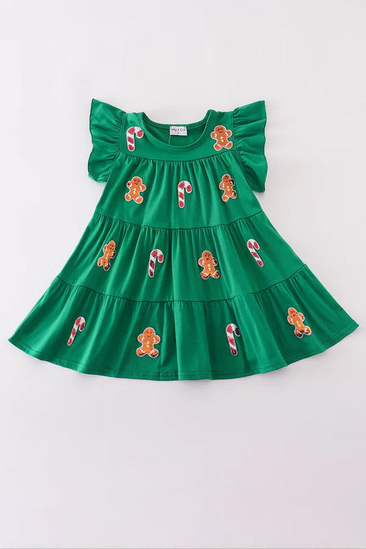 Ready to Ship: Christmas Applique Dress
