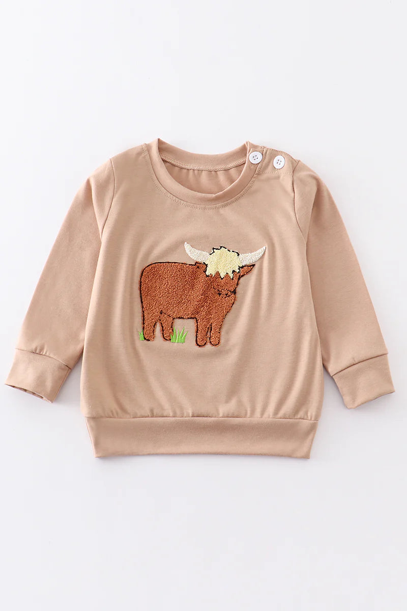 Highland Cow French Knot Collection {Ready to Ship}