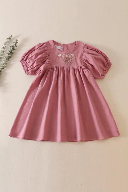 Balloon Sleeve Linen Dresses {RTS}
