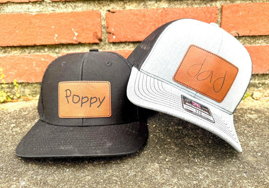 🧢 Father’s Day🧢 Personalized Patch Hats {PREORDER}