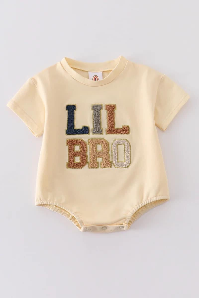 LIL Bro or SiS T-shirt Romper {RTS}